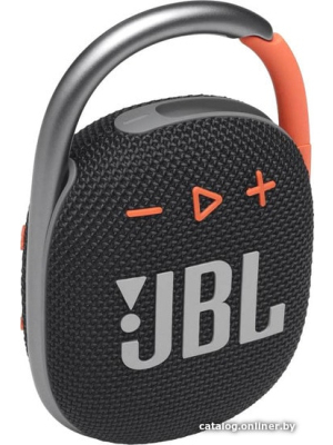             Беспроводная колонка JBL Clip 4 (черный/оранжевый)        
